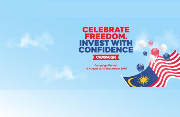 Celebrate Freedom. Invest with Confidence Campaign